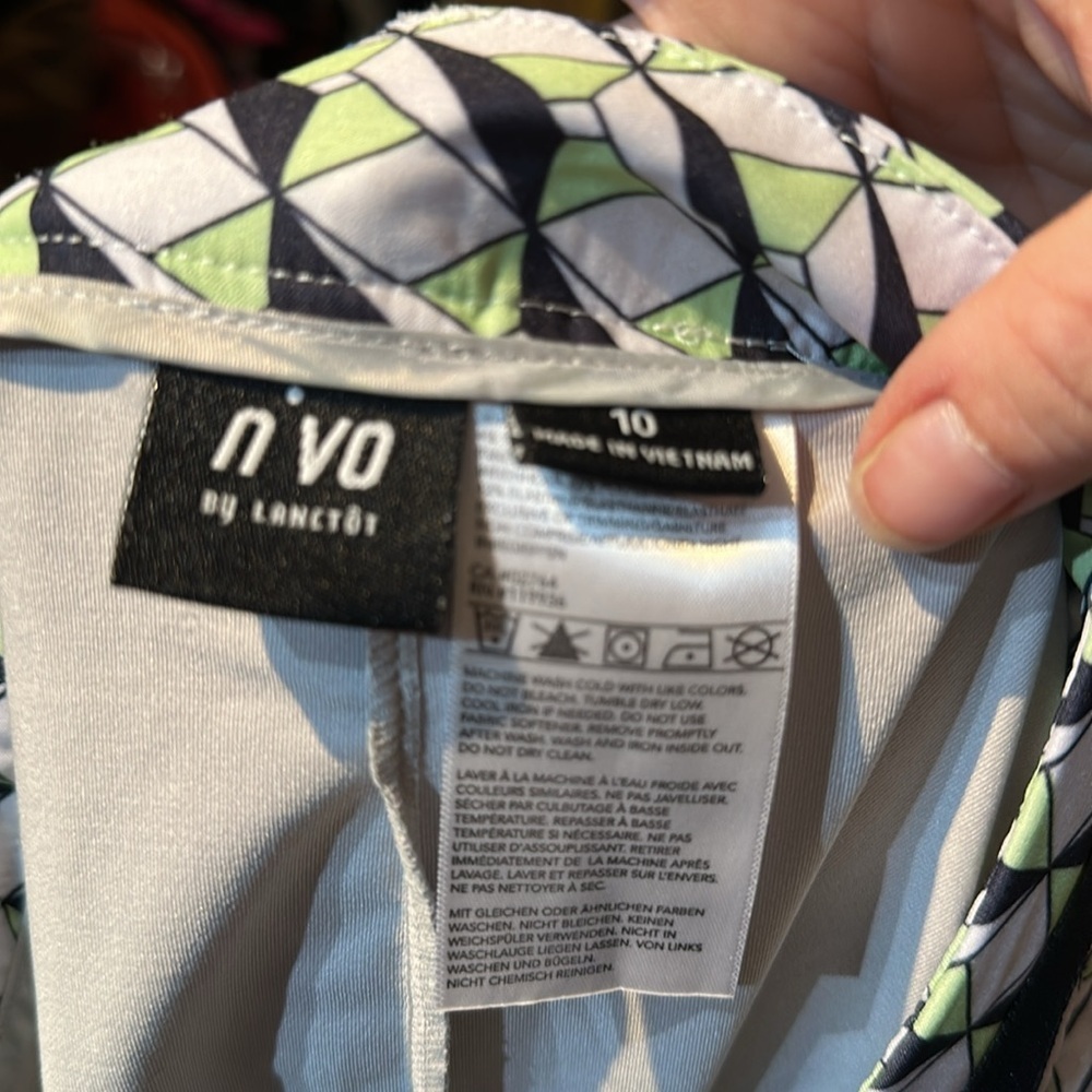 N Vo Lanctot Geometric Patterned Women's Skort View 4